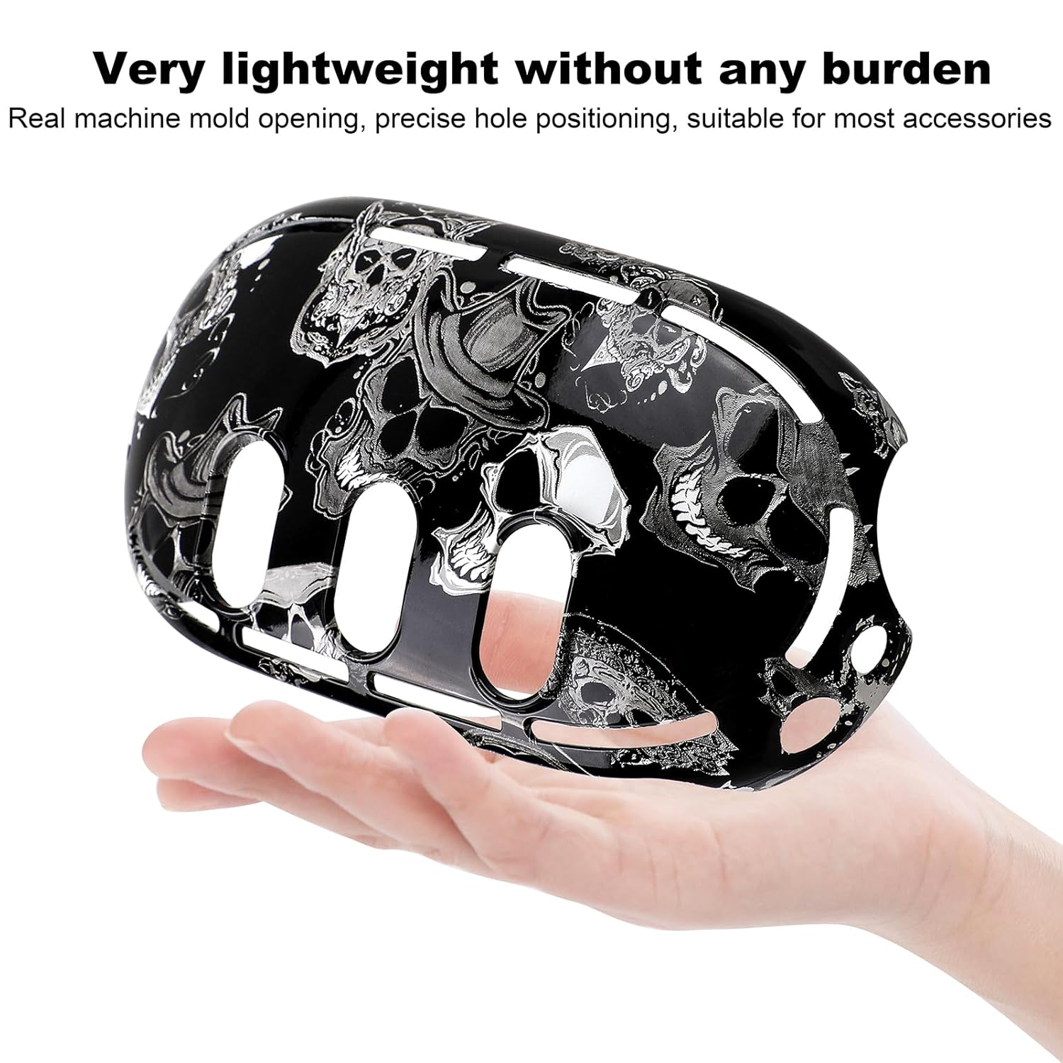 Hard Shell Protector Case Cover for Meta Quest 3,VR Headset Protector for Oculus Quest 3,Accessories for Quest 3 (Black)