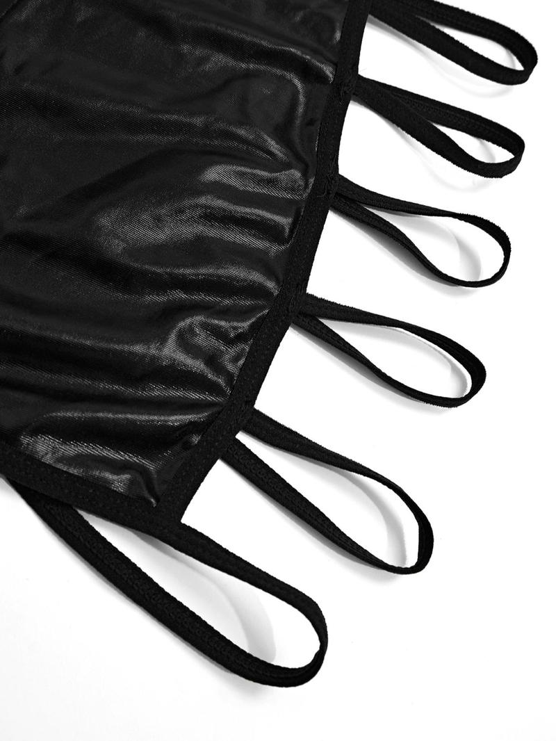 Women's Solid Color Nightdress & Panty Sexy Sleepwear Set, Fashion Comfy Nightgown & Panty Set for Daily Home Wear, Women's Sexy Pajama Set for Summer