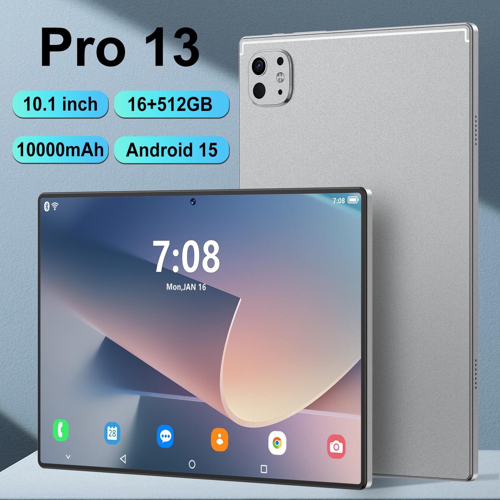 Pro 13 10.1 Inch Tablet Android 2GB 32GB 3G Quad Core HD Display WiFi Calling Pro 13 10.1 Inch Tablet Android 2GB 32GB 3G Quad Core HD Display WiFi Calling