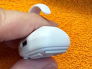 TikTok Scrolling Ring – 8-Button Finger Tip Wireless Remote, with Camera Remote Shutter for iPhone & Android (Black)