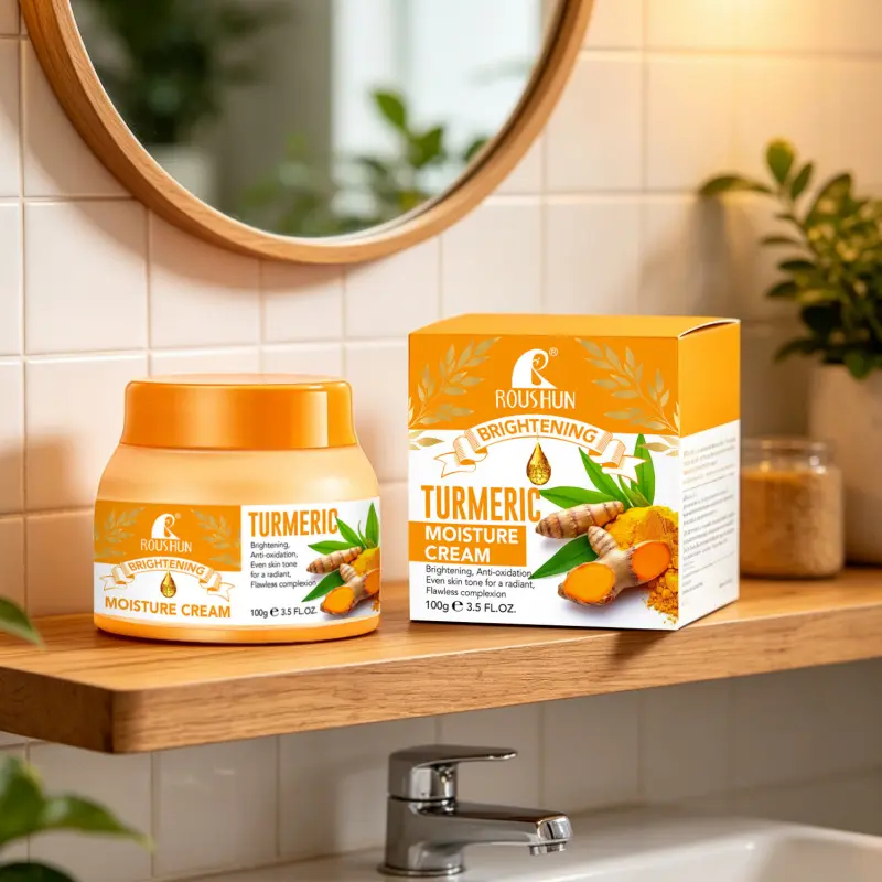 Turmeric Facial Cream Skin Care Facial Moisturizing cream Moisturizing All Seasons High capacity 100g for men and women Moisturizer