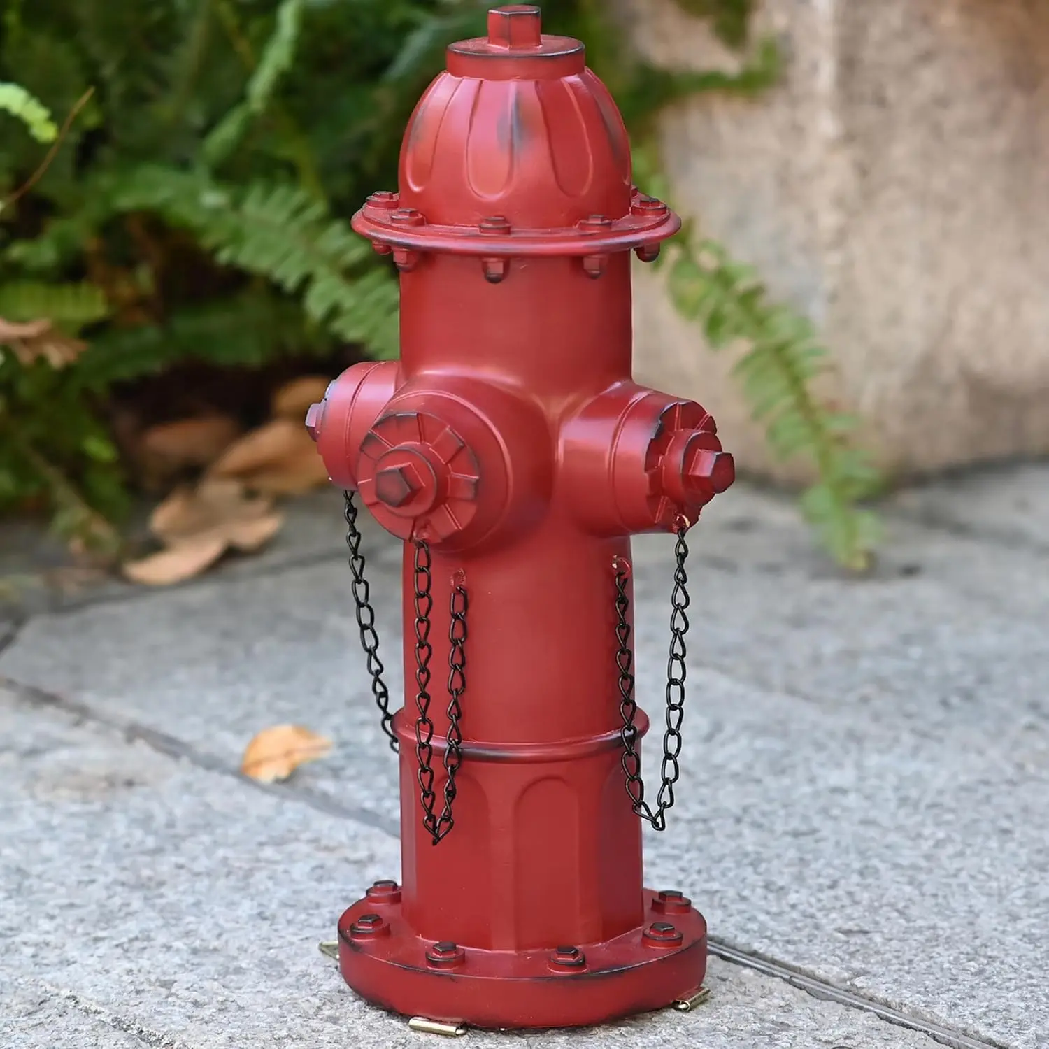 Fake Fire Hydrant for Dogs to Peed on,15 inch Large Fire Hydrant for Training Large Small Dog Puppy Pee Post,Outdoor Indoor Statue Decor