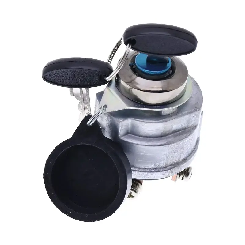 FridayParts Ignition Start Switch with 2 Keys, Part No. 3280565M92-72098283, Compatible with Massey Ferguson Tractors 205, 210, 220, 1010, 1020, 1030, 1035, 1040, 1045
