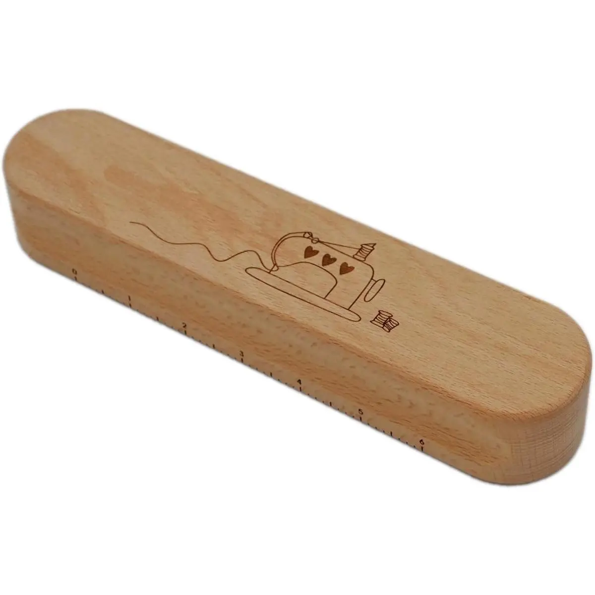 Tailors Clapper for Quilting and Ironing, Hardwood Professional Sewing Pressing Tool for Seam Flattening, Ideal for Setting Fabric Folds and Removing Clothing Wrinkles-9.5 Inches