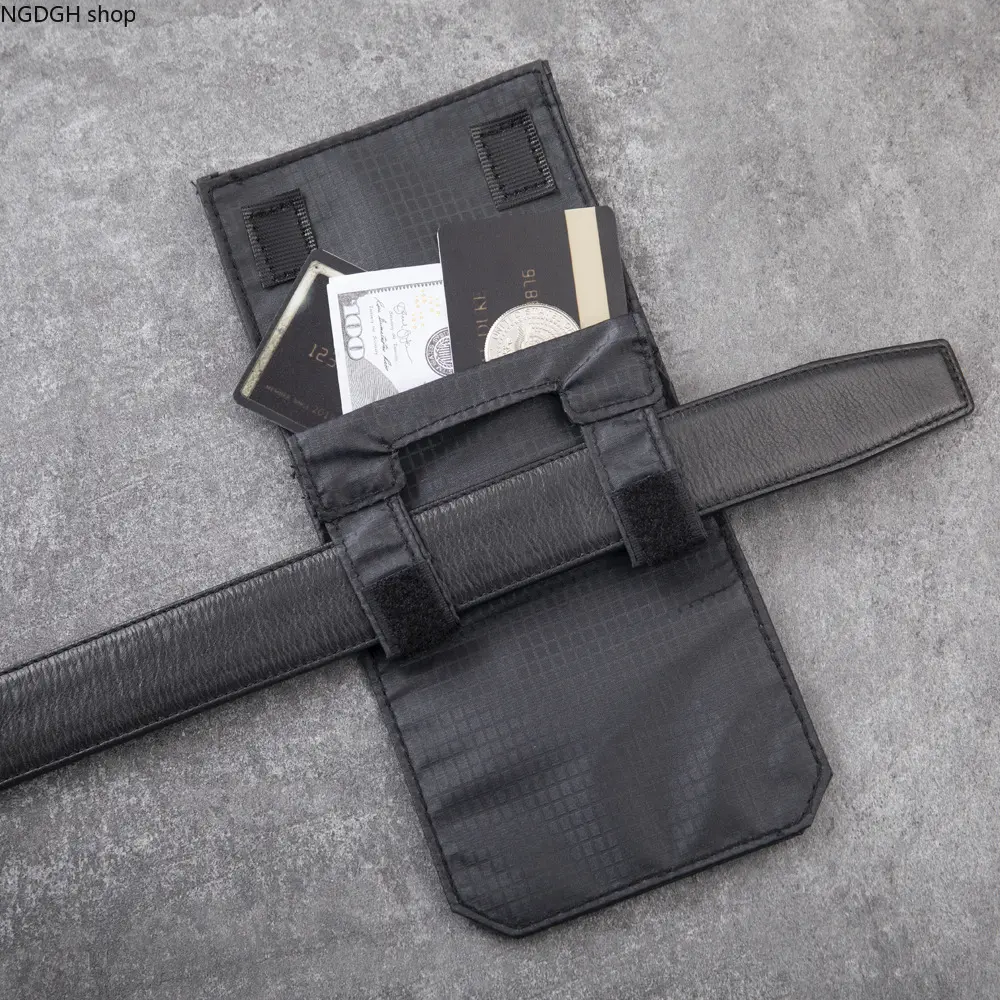 Waist Pouch - Travel Belt Bag Hidden Passport Wallet Money Pouch Adjustable Secure RFID Cash Card Holder Anti Theft Daily Accessory