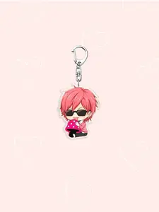 Yarichin Bitch Club Cartoon Acrylic Keychain, Ayato Yuri Tono Takashi Kashima Yu Pendant, Y2K Goth Backpack & Car Decor, Birthday Holiday Gift for Anime Enthusiasts