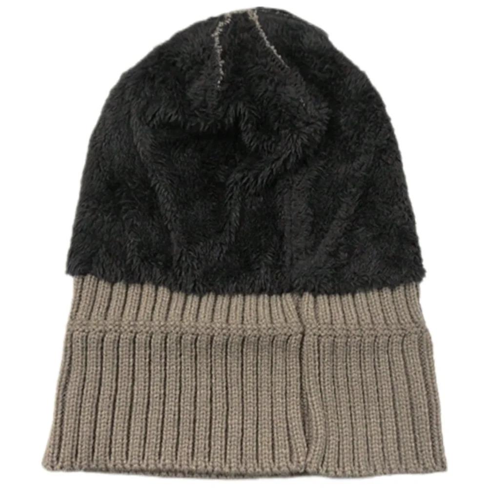 Hot Sale Premium Warm Winter Hat Stylish Plush Fur Lined Thick Cozy Beanie Hat Outdoor Casual Knitted Hats For Men & Women