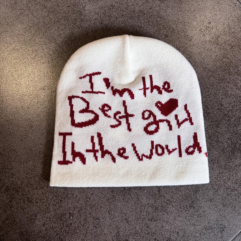 Korean Style Slouchy Beanie for Women – Soft Knit Wool Hat with Ear Coverage, Trendy Streetwear Winter Cap, Small Face Look Fashion Beanie for Travel, Outdoor Activities, Casual Outfits & Daily Wear