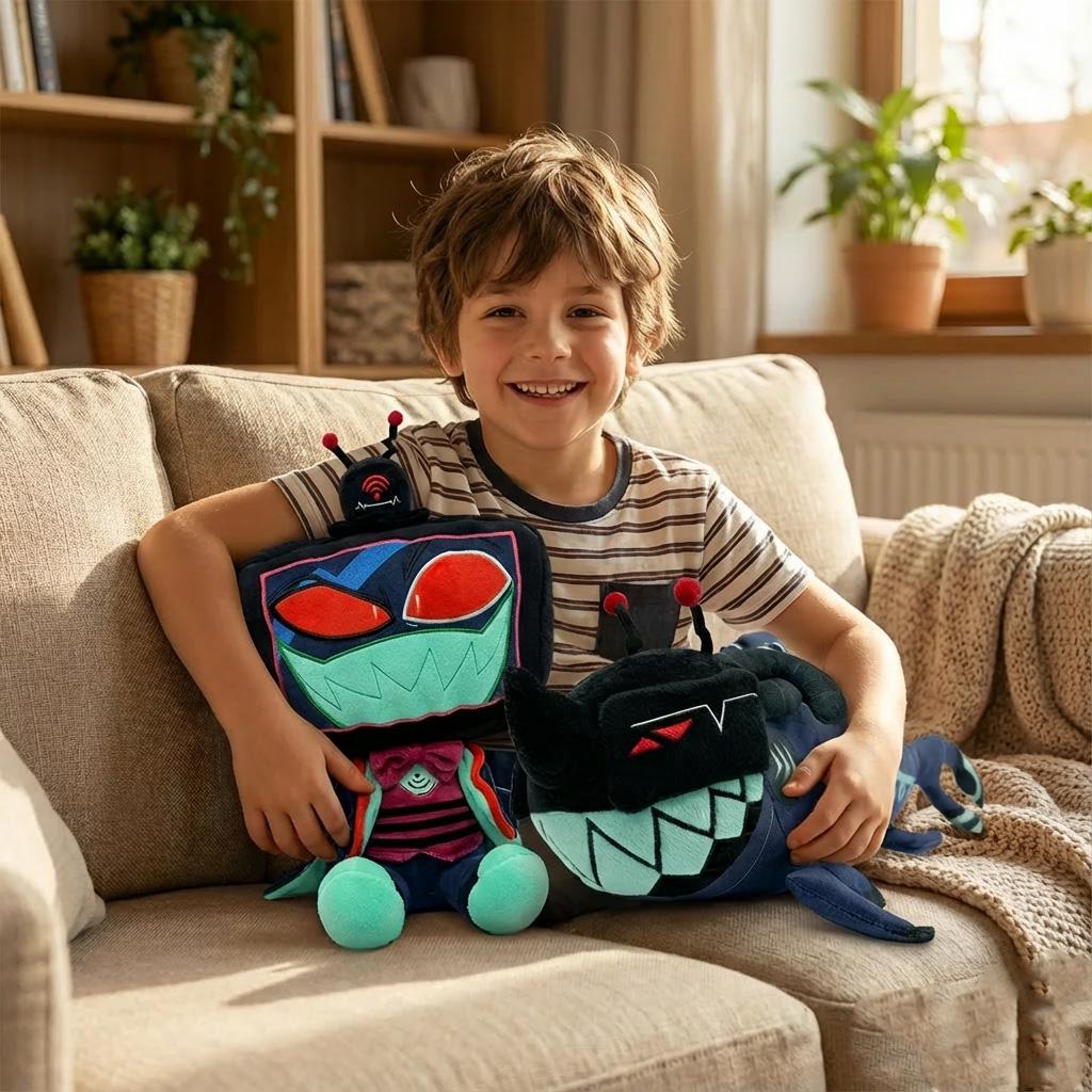 Hazbin Hotel Plush Toys Funny Anime-related Merchandise Fan Hobby Collectibles Exquisite Desktop Decorative Item Gift For Friend