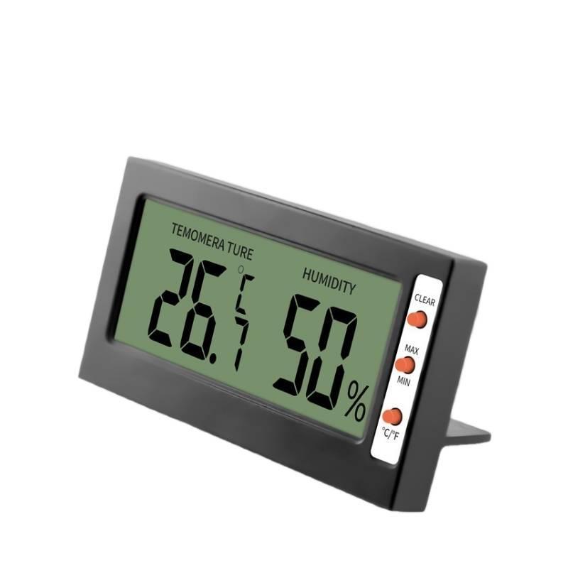 Large-screen reptile thermometer and hygrometer, incubation equipment, plant greenhouse hygrometer, electronic dry-wet thermometer