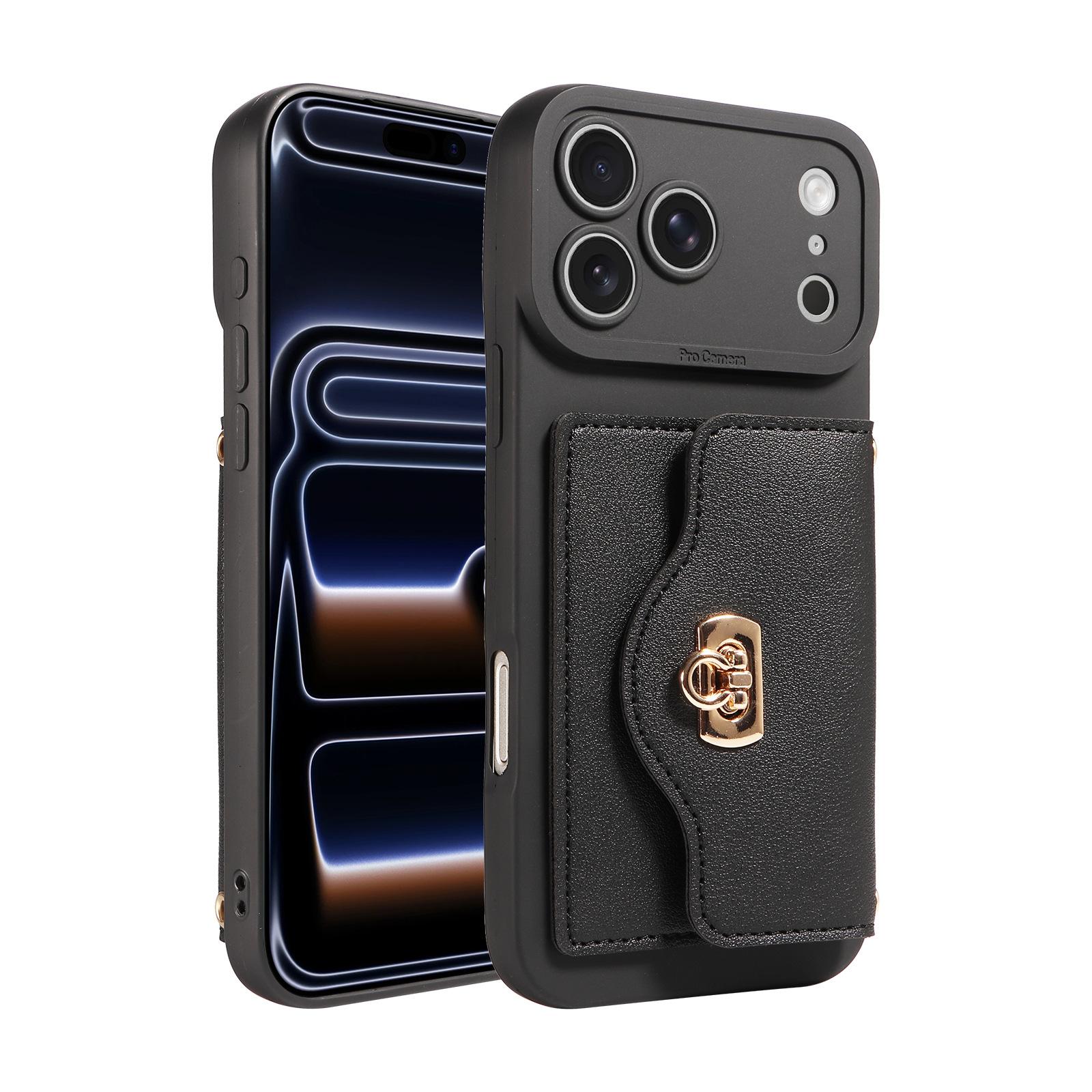 iPhone 17 Pro Max Case with Stand Full Body Protection Air Cushion Shockproof Cover for Apple Phones