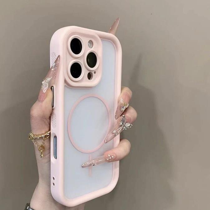 Angel Eye Heat Dissipation Compatible with iPhone 17 Pro Max Phone Case Matte Magnetic Apple 16 Full Coverage Shockproof Hard Case Angel Eye Heat Dissipation Compatible with iPhone 17 Pro Max Phone Case Matte Magnetic Apple 16 Full Coverage Shockproof Hard Case