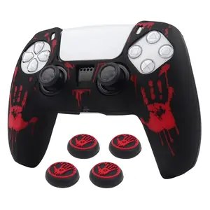 Protective Silicone Soft Control Cases For PS5 Controller Skin Cover Gamepad Joystick Games Accessories Covers Console Accessories