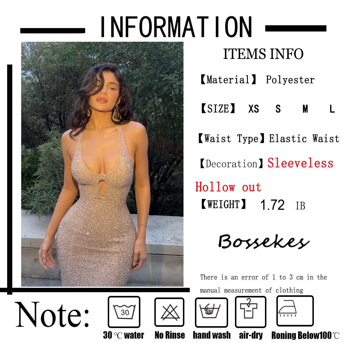 Long Dresses Women Elegant Shinny Sequins Midi Dress Female Sleeveless Backless Long Vestidos Lady Party Club Evening Robes