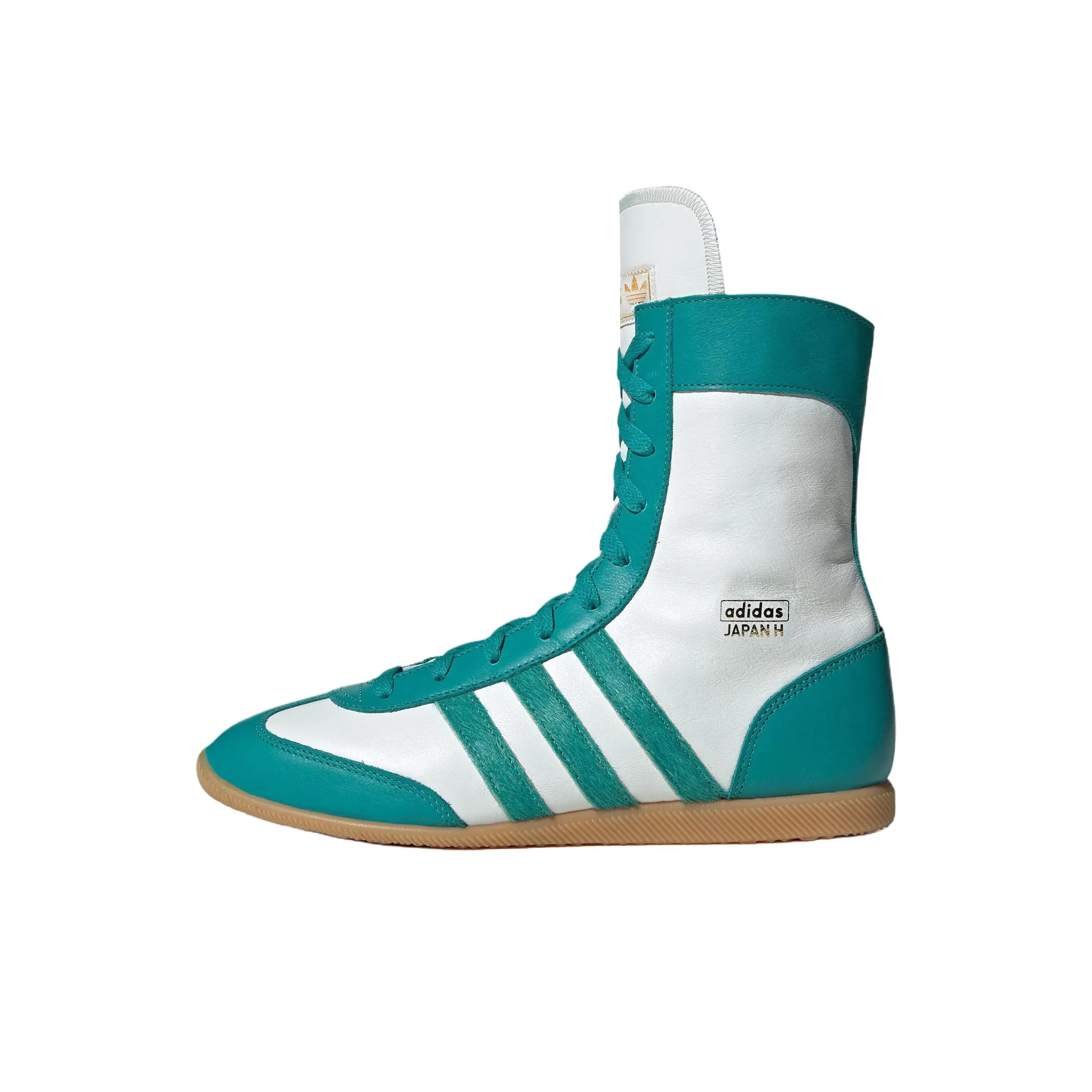 adidas Originals Japan Wrestling Boots Comfortable Versatile High Top Lifestyle Casual Shoes JQ9674