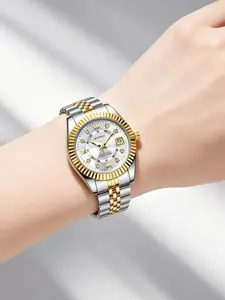 New Simple Fashion Casual Luminous Women's Quartz Watch, Casual Analog Watch, European Style Wristwatch, Stylish Ladies' Timepiece, Trendy Accessory, Luminous Fashionable Watch, Quartz Wrist Watches