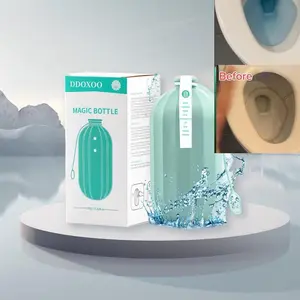 Magic Bottle - Long-Lasting Automatic Toilet Bowl Cleaner Powerful Cleaning Solution Easy to Use Septic Safe 4 Months Supply Prevents Stain Buildup Ensures Sparkling Clean Bowl,Effective Deodorizer,Bottle of Convenient and Effective Toilet Bowl Cleaner