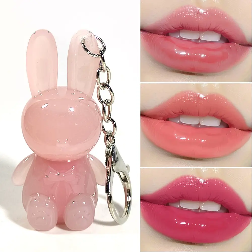 Rabbit Lip Gloss Water, Matte Long-Lasting, Non-Staining, Waterproof, Fade-Resistant, Hydrating Balm, Perfect Birthday Gift