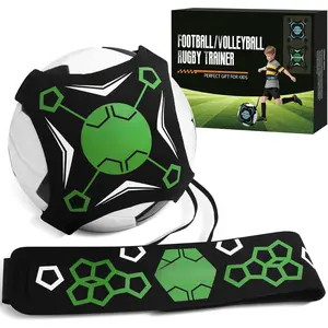Soccer Trainer, Football  Practice  Equipment Soccer Kick Juggling Trainer Improve Ball Control, Passing and  Skills for  Adults Soccers Gear