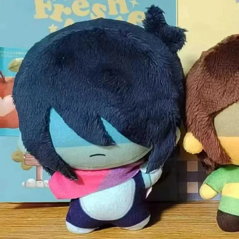 Game Deltarune Kris Cosplay Keychain Cute Character Plush Stuffed Cotton Doll Backpack Pendant Keyring Decoration