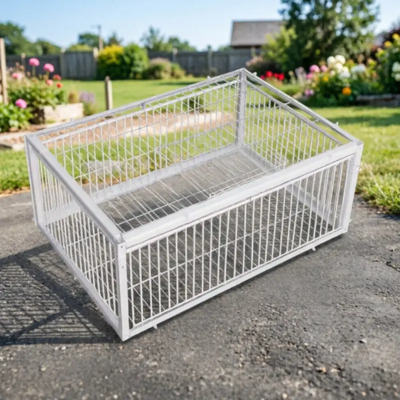 Home Roof Balcony Pigeon Cage, Automatic One-Way Door Pigeon Coop, Thickened Reinforced Outdoor Pigeon Farming Cage, Garden Use