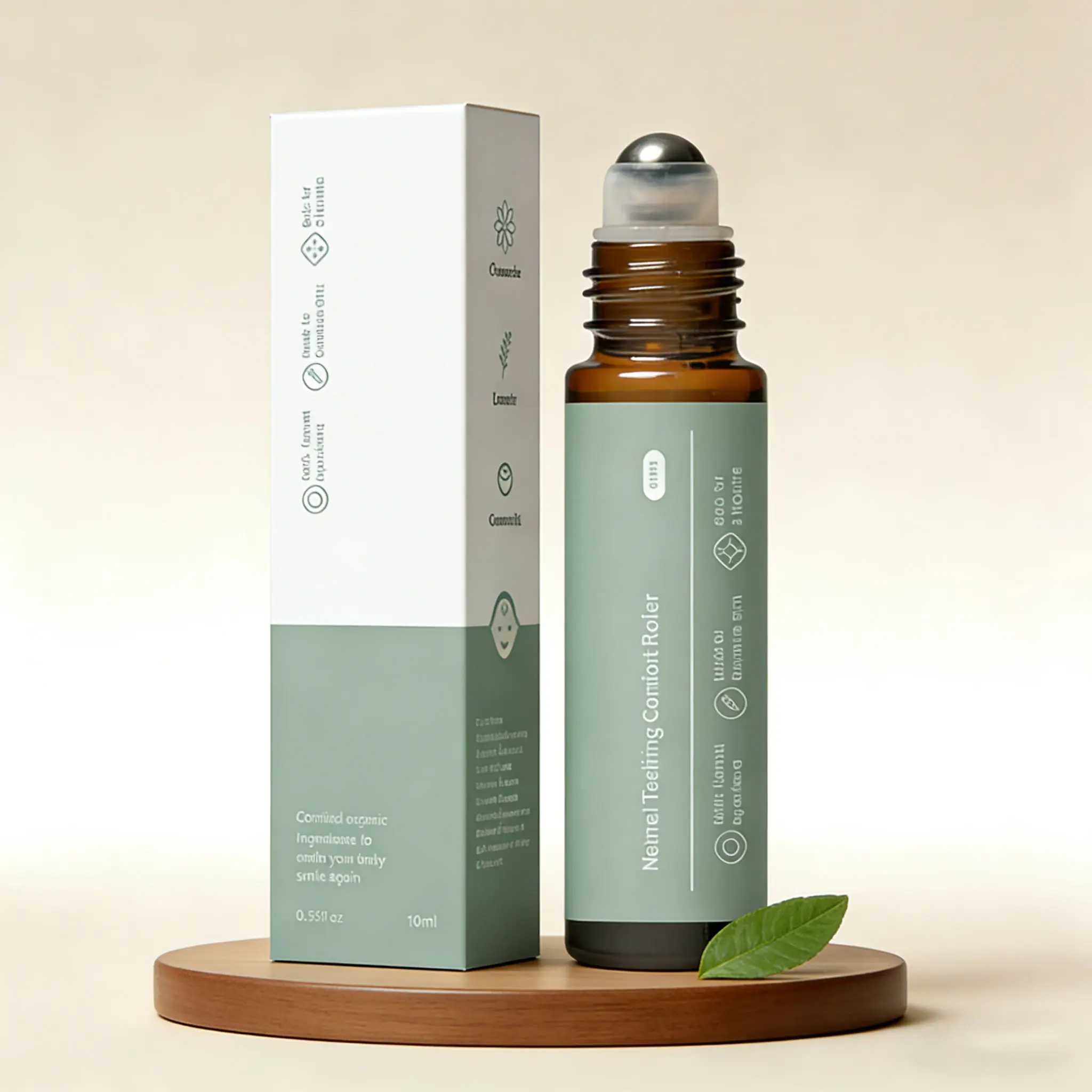 Gentle Teething Roll-On Oil, Tender Care Blend for Sensitive Gums, Provides Calming Support During Teething, Natural Ingredients for Daily Comfort, For Baby's Gentle Routine