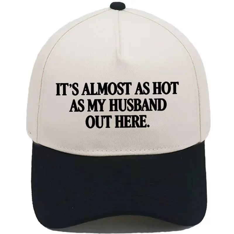 Main Character Energy Funny Slogan Baseball Cap Effortless Glamour Two Tone Beige Black Baddie Y2K Viral Humorous Statement Beach Vacation Trendy Sun Hat