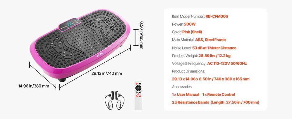 Christmas present Vibration Plate Exercise Machine Full Body Fitness with Magnetic Acupoints Christmas present Vibration Plate Exercise Machine Full Body Fitness with Magnetic Acupoints