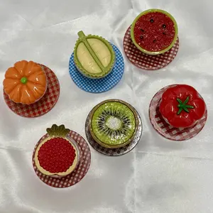 INS Cute Fruit Egg Durian Magnetic Bracket Grip Tok Griptok Phone Bracket Bracket For iPhone 16 17 Used for Magsafe Accessories