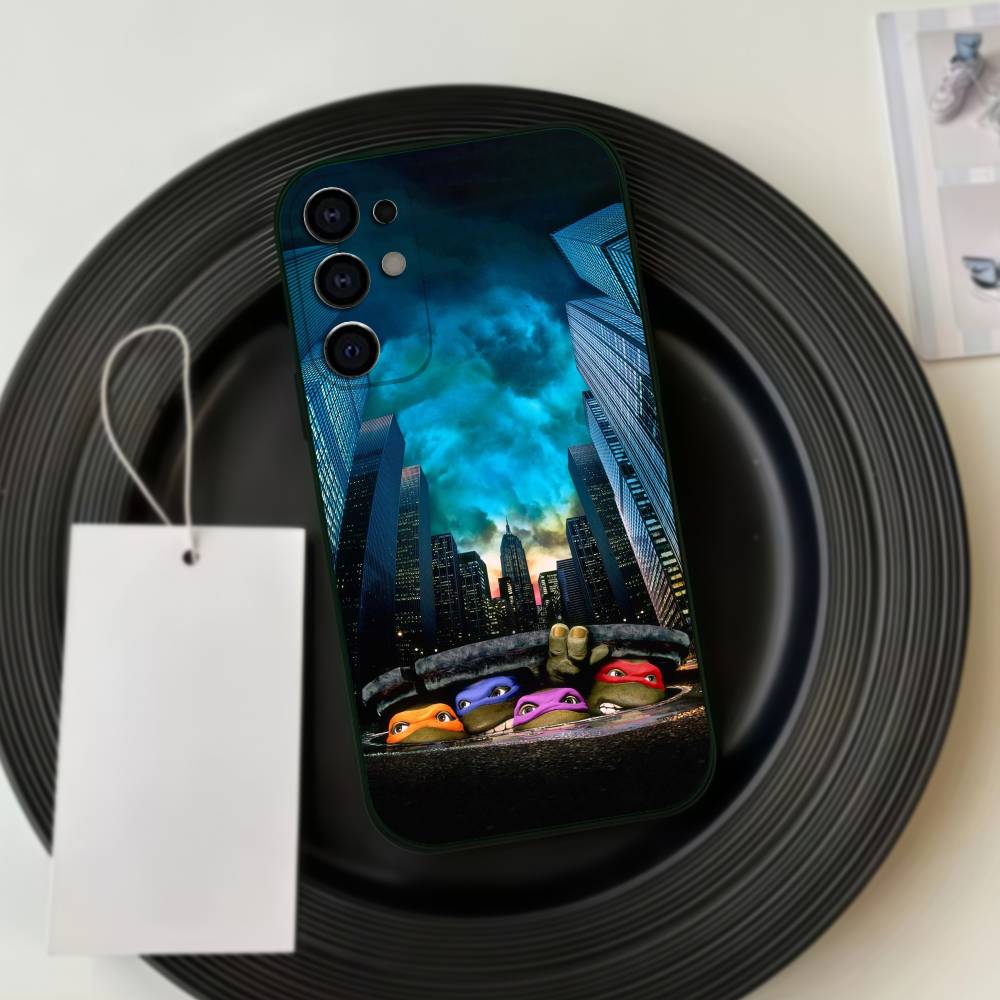 T-Teenage M-Mutant N-Ninja T-Turtles Phone Case For Samsung S25,S24,S21,S22,S23,S30,Ultra,S20,Plus,Fe,Lite,Soft Black Cover