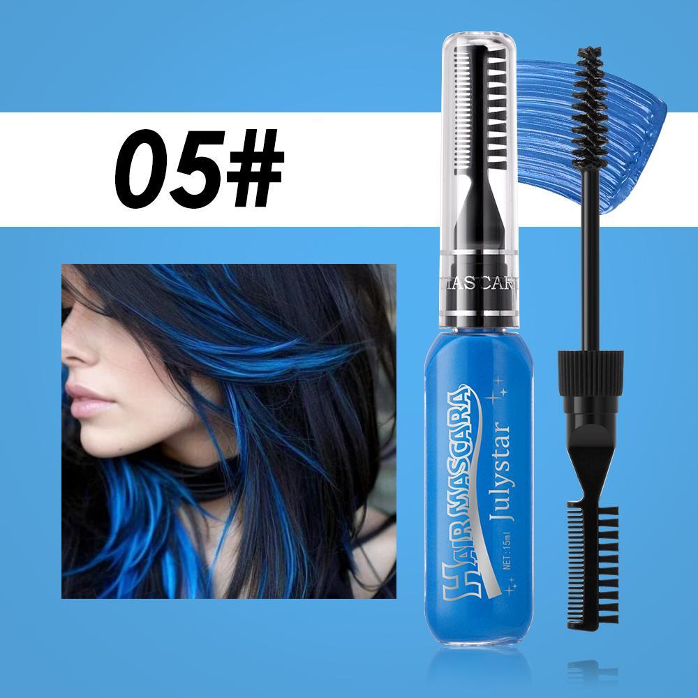 Temporary Hair Dyeing Cream, Hair Coloring, Long Lasting Hair Dyeing Mousse, Easy Application for Parties and Cosplay, Hair Styling Product for Men and Women, Unisex, Unisex Formula