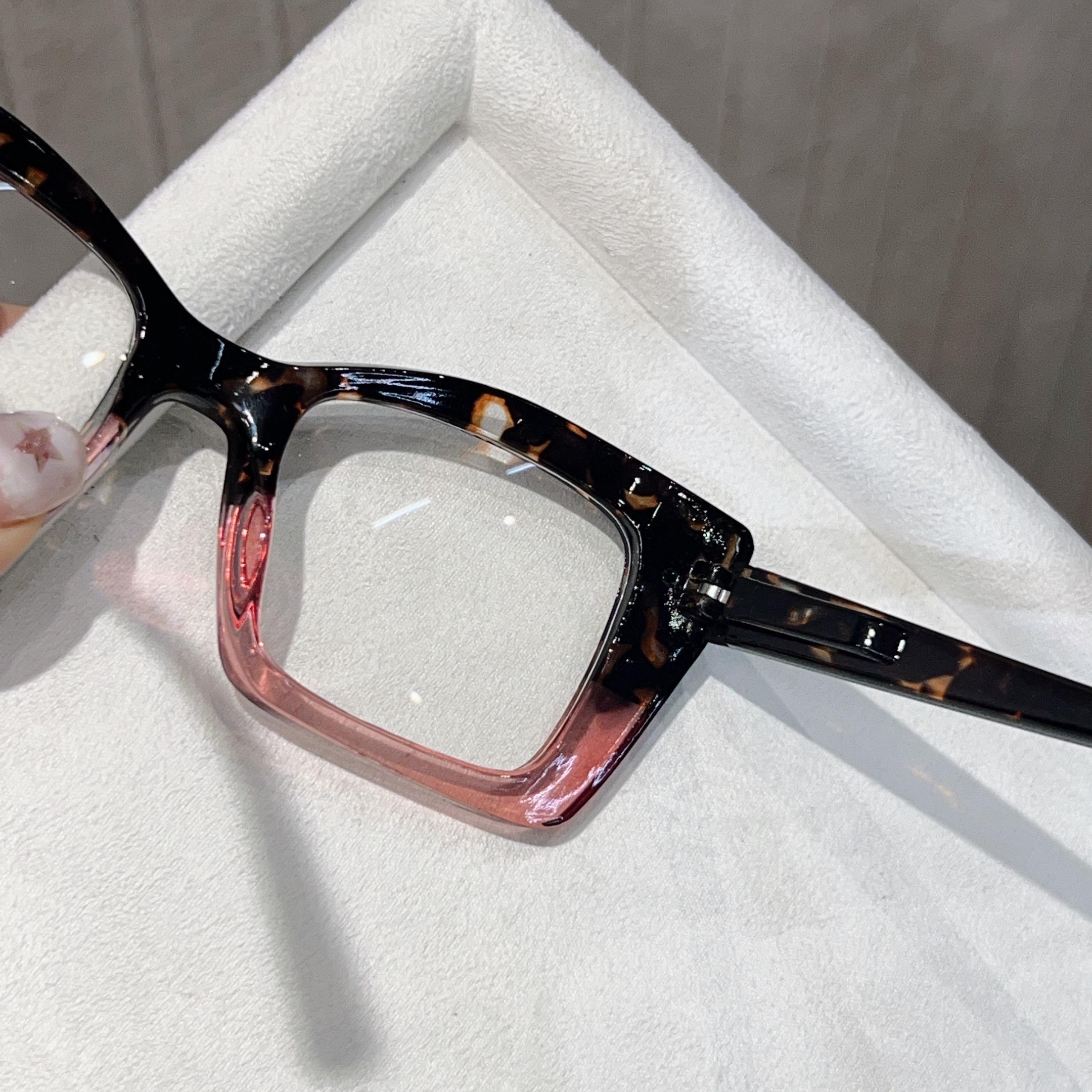 2026 New 4 Pairs Multi-Color Cat Eye Reading Glasses for Women & Men, Fashion Large Frame Trendy Eyeglasses with Sturdy Spring Hinges, Perfect for Halloween & Christmas Gifts