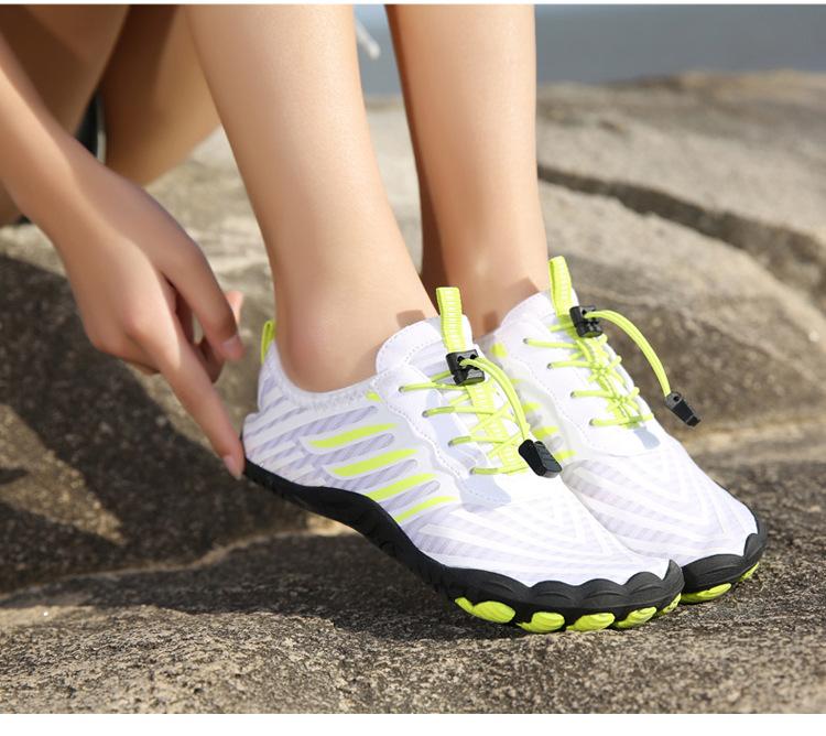 Mesler Water Shoes for Men Women Barefoot Quick-Dry Aqua Sock Outdoor Athletic Sport Shoes Kayaking Boating Hiking Surfing Walking#SpringStatements Greenish