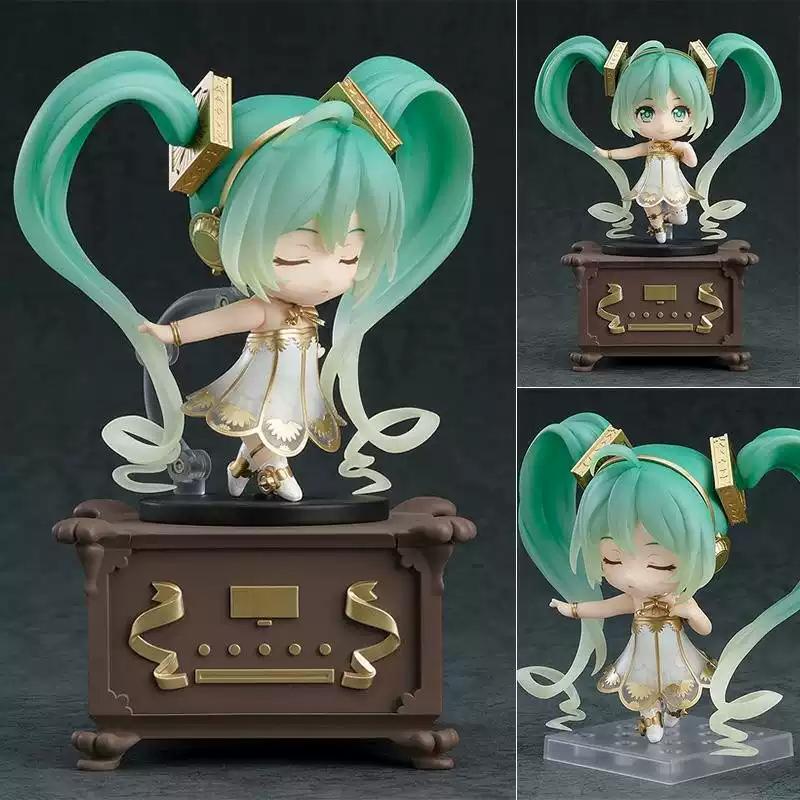 Hatsune Miku Animation Game Peripheral Toys Sakura Snow Miku Anime Action Movable Model Figures Collection NTR