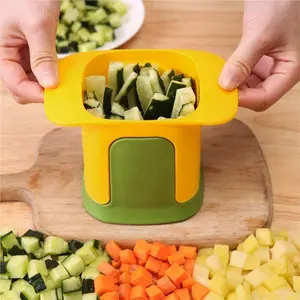 Multi-Functional Vegetable Dicer, Potato Carrot Cucumber Slicer, Home Use Kitchen Tool, Ham Chopper, Easy-To-Use Food Prep Device