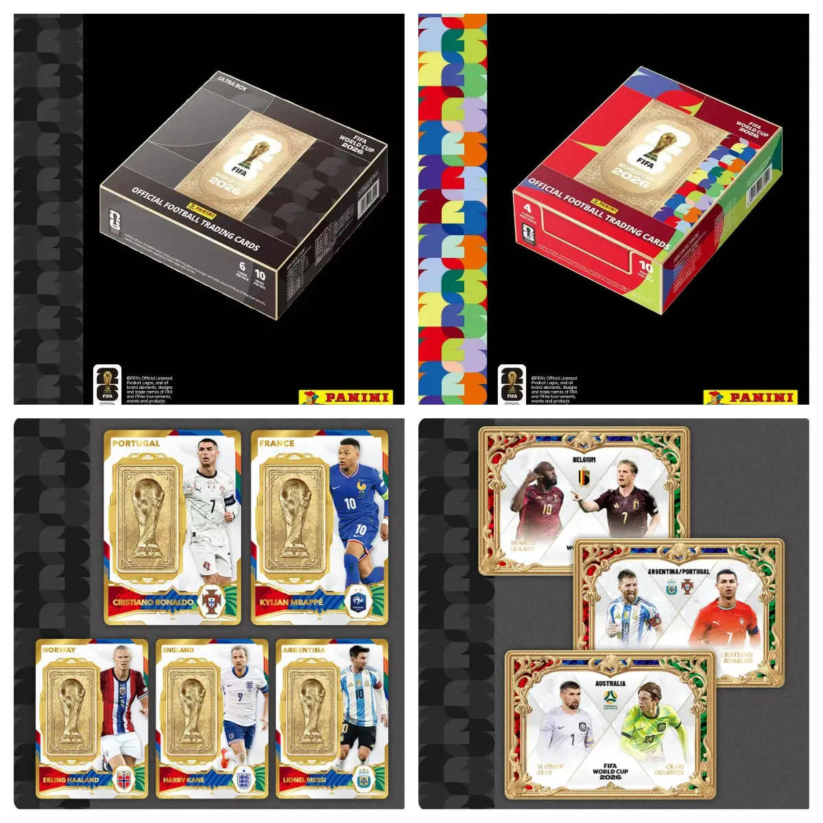 Kayou × Panini 2026 FIFA World Cup Official Soccer Trading Cards, Sealed Sports Card Box and Pack (New Sealed), Sports Card Packs, Football Collectible Cards