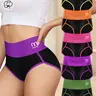 QUASTI Women's 5-Piece 5-Color Set Seamless High Waist Shapewear Panties - Underwear, Shapewear, Waist Control, Hip Lifting, Smooth Lines, Nylon-Spandex-Elastane Soft Stretch, Rose & Multicolor, S-XXL, Feminine Items for Adults, Daily & Active Wear