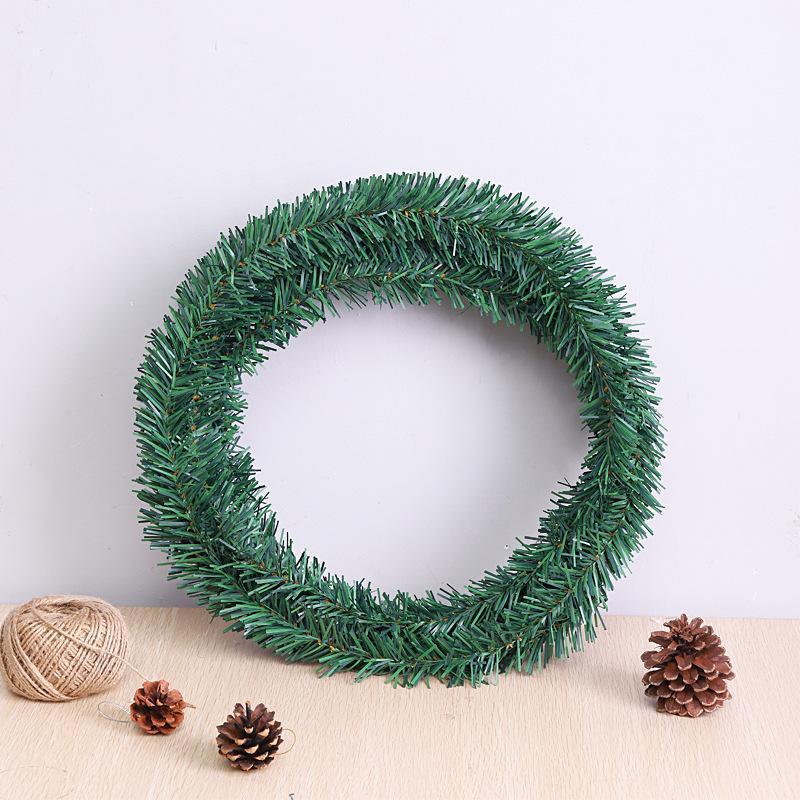 5.5M Green Artificial Plant Garland Christmas Decorations Xmas Tree for Home Decor Garden Outdoor Door New Year Wreath Ornament