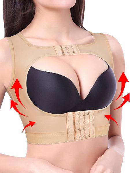 Classic U-Shaped Chest Corrector Bra, Adjustable Bra, Lifts & Prevents Sagging, Wide Elastic Band, Anti-Curling, Comfortable Fit, Women's Underwear