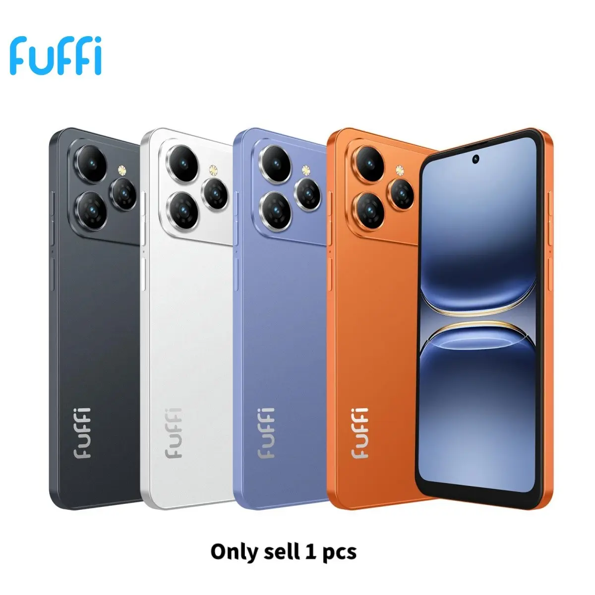 FUFFi-M17 PRO Smartphone, 6.56-Inch HD Screen, 3GB RAM + 32GB ROM, 3100mAh Battery, Dual 2MP Camera, Dual SIM, Expandable Storage, Android 10.0, 4G Network Unlocked