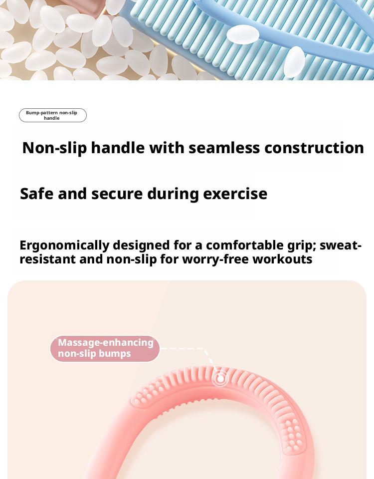 Women's figure-eight resistance band, used for arm and chest expansion, yoga, fitness, massage training equipment, stretching equipment