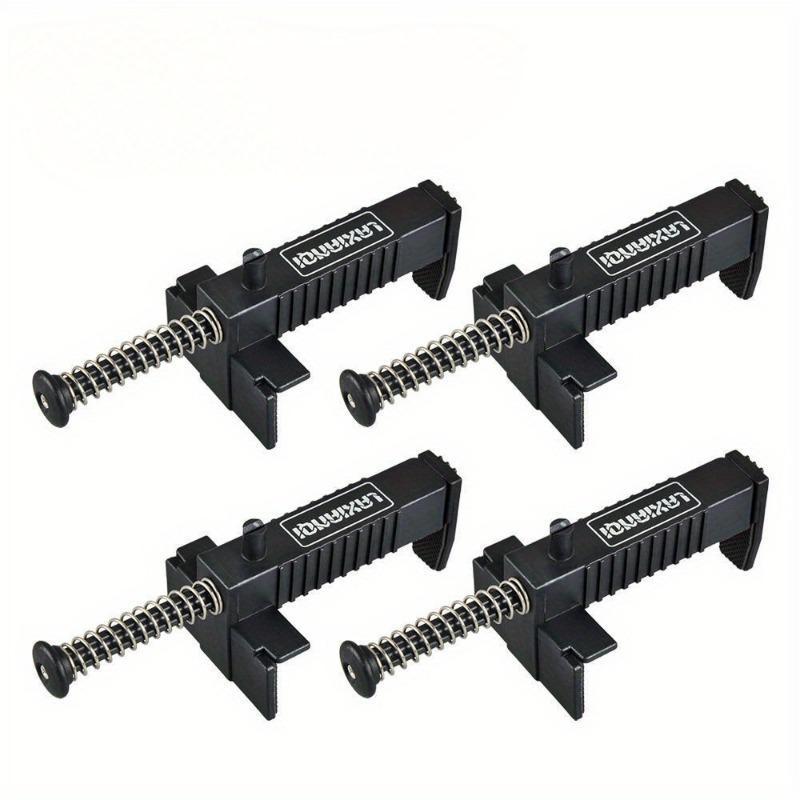 2 pieces of brick lining pipe worker tools, brick level measuring tools, used in construction (black) brick stringer positioning tools