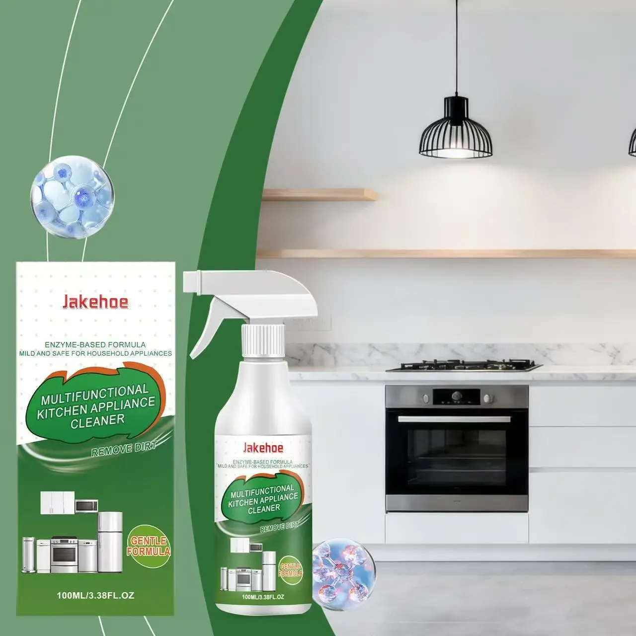 Upgrade Natural Enzyme FormulaGentle and Harmless Tohousehold Appliances, Floor Cleaner Cleaning Solution, Easy Cleaning, Household Items, Toilet Bowl Cleaners, Home Cleaning Products 100ml