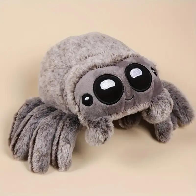 Happy Plush Spider Toy, Fun Halloween Costume Accessory, Game Decoration, Perfect for Halloween Party Supplies & Playtime