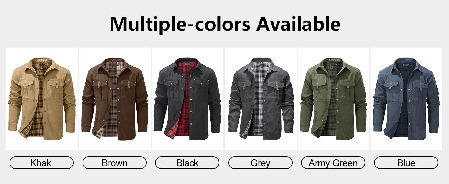 Men's Shirt Jacket Shacket with Flannel Lined Casual Snap Button Overshirt Western Cowboy Jackets Fall Clothing memeshirts funny shirts Outfit Tops Long Sleeve Denim Menswear Black Gamis Fashion Biker Beige Collar Collared Plain Men's Shirt Jacket Shacket with Flannel Lined Casual Snap Button Overshirt Western Cowboy Jackets Fall Clothing memeshirts funny shirts Outfit Tops Long Sleeve Denim Menswear Black Gamis Fashion Biker Beige Collar Collared Plain