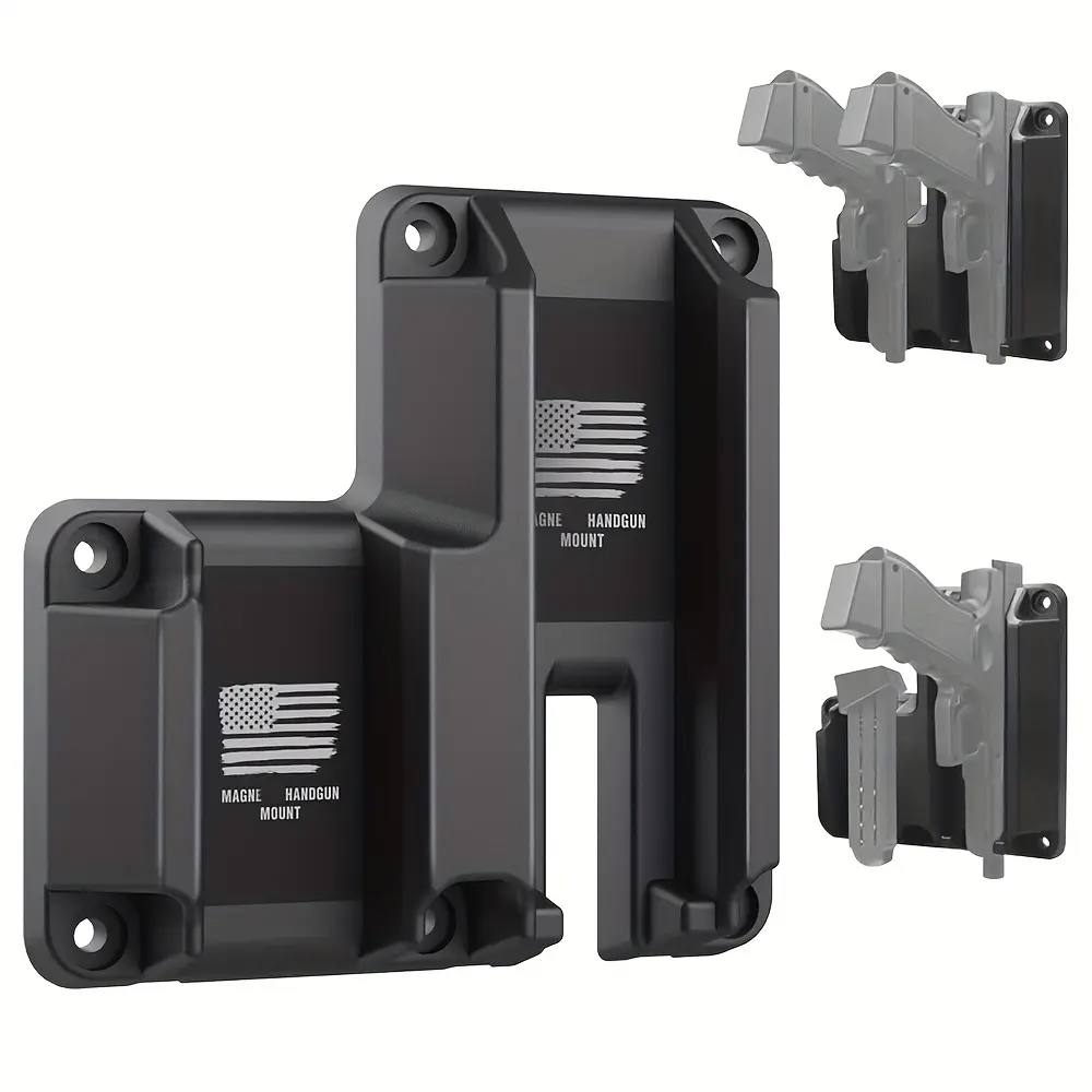 Vehicle-Mounted Gun Holder - Concealed Pistol Holster for Cars, Desks, Walls | Hunting Gun Accessory
