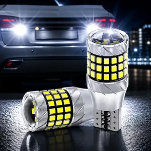 Yobis 2PCS Super Bright T15 LED Reverse Light, 57 High-bright Beads + 5W Strong Spotlight, Car Accessories Decoding Modification, Plug and Play, Direct Replacement for Reverse Light/parking Light, Universal Car Modification Parts