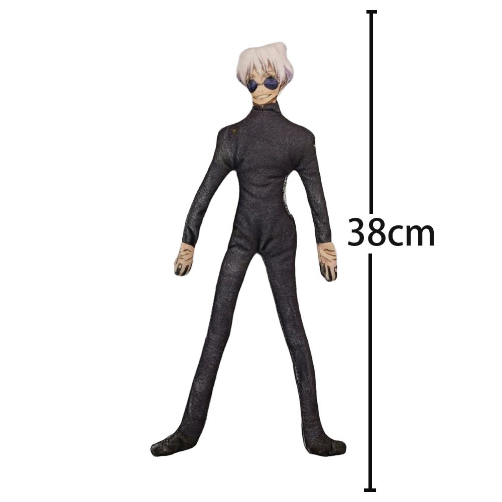 Anime JJK Plush Gojo Satoru Plushies Dolls Fushigura Megumi Slender Twistable Shape Stuffed Toys Abstract Festivals Gifts 28cm