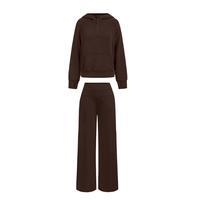 Chocolate Brown+30"Pants Set