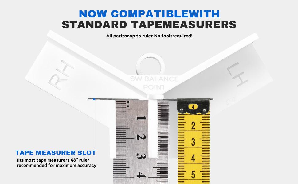 Golf Club Ruler - Fitting Tool - Length Measure - Swing Weight - Works ...
